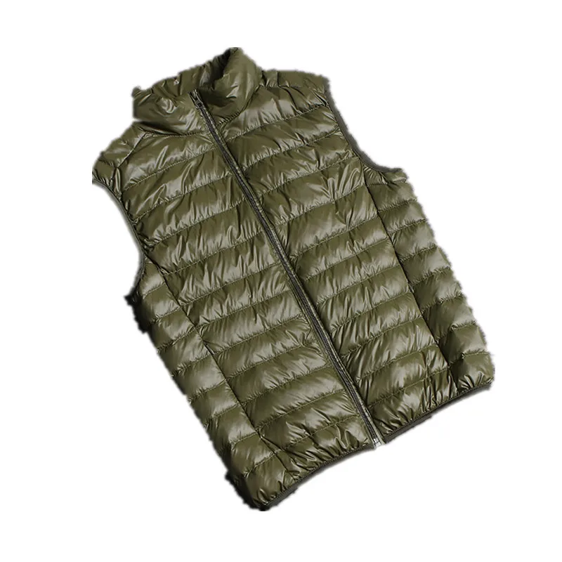 Men's Down Vests Winter Jackets White Duck Down Waistcoat Men Fashion Sleeveless Solid Zipper Coat Overcoat Warm Vests
Men's Down Vests Winter Jackets White Duck Down Waistcoat Men Fashion Sleeveless Solid Zipper Coat Overcoat Warm Vests