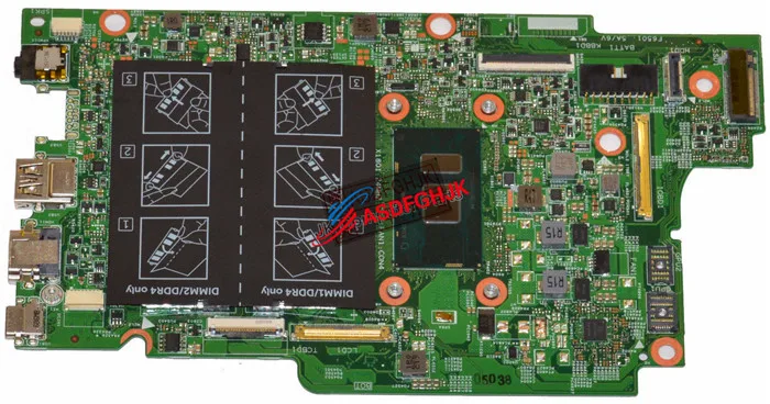 Оригинальная материнская плата для ноутбука Dell Inspiron 7778 с процессором i7-6500U 809FW 0809FW