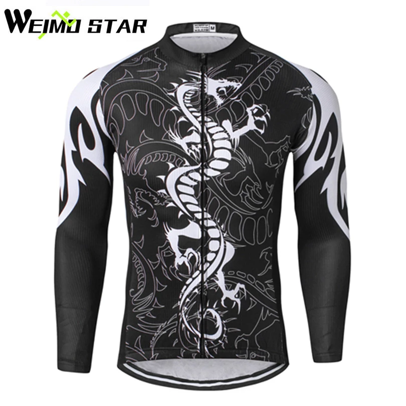 WEIMOSTAR Pro Team Men's Cycling Jersey Bike Long Sleeve Bicycle Clothing Ropa Ciclismo Breathable Jackets Black Dragon S-XXXL
WEIMOSTAR Pro Team Men's Cycling Jersey Bike Long Sleeve Bicycle Clothing Ropa Ciclismo Breathable Jackets Black Dragon S-XXXL