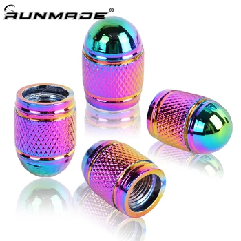 runmade 4Pcs Neon lights Color Aluminum Car Tire Valve Caps Bullet Design Car Truck Air Port Cover Tire Rim Valve Wheel Stem Cap 
runmade 4Pcs Neon lights Color Aluminum Car Tire Valve Caps Bullet Design Car Truck Air Port Cover Tire Rim Valve Wheel Stem Cap