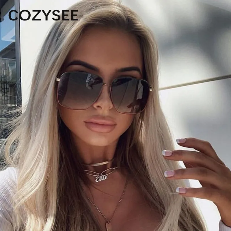 Alloy Square Sunglasses Women Vintage Oversize Single Bridge Cat Eye Sun Glasses Female Clear Lens Green Red Shades UV400 Brand
Alloy Square Sunglasses Women Vintage Oversize Single Bridge Cat Eye Sun Glasses Female Clear Lens Green Red Shades UV400 Brand