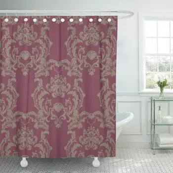 Shower Curtain Antique Baroque Vintage Floral Damask Luxury Classic Lily Royal Victorian for Beige Decorative Bathroom
Shower Curtain Antique Baroque Vintage Floral Damask Luxury Classic Lily Royal Victorian for Beige Decorative Bathroom