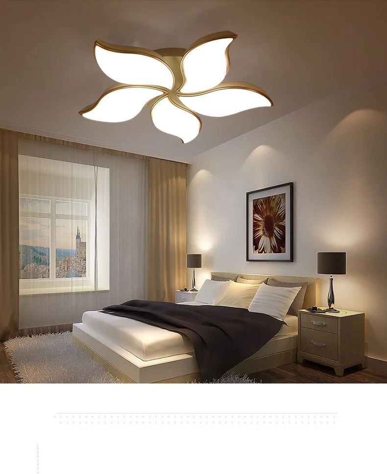 Modern LED Ceiling Lamp With Remote Control Home Deco Lighting Fixtures Ceiling Lights For Living Room Bedroom Lampara Techo 10