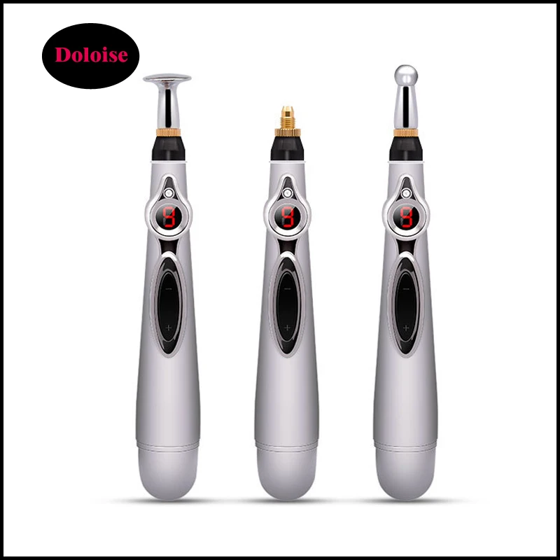 3 head Acupuncture Massager Face Sliming Massage Pen Energy Pen Relief Pain Electro Acupuncture Point Muscle Stimulator Device
3 head Acupuncture Massager Face Sliming Massage Pen Energy Pen Relief Pain Electro Acupuncture Point Muscle Stimulator Device