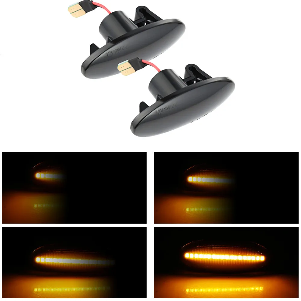 2pcs Dynamic LED For Nissan Qashqai Dualis Juke Micra March Micra Note X-Trail Fender Side Marker Turn Signal Lights Amber
2pcs Dynamic LED For Nissan Qashqai Dualis Juke Micra March Micra Note X-Trail Fender Side Marker Turn Signal Lights Amber