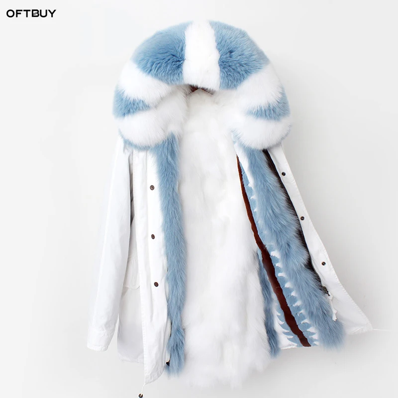 OFTBUY 2019 White long parka real fur coat hooded winter jacket women natural fox fur liner outwear harajukur news ins fashion
OFTBUY 2019 White long parka real fur coat hooded winter jacket women natural fox fur liner outwear harajukur news ins fashion