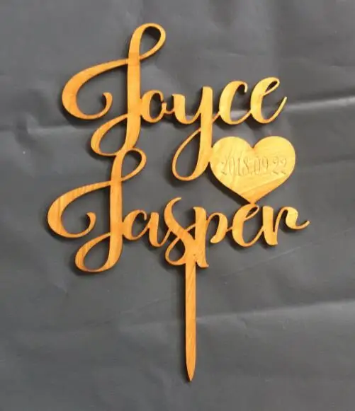 Custom Mr & Mrs Wedding Wood Cake Topper Rustic Wooden Personalized Name Date Wedding Heart Bride and Groom Cake Topper
Custom Mr & Mrs Wedding Wood Cake Topper Rustic Wooden Personalized Name Date Wedding Heart Bride and Groom Cake Topper