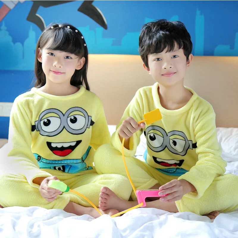 Hot Winter Spring/Winter/Autumn Child Pajama Animal Cartoon Flannel Pajama Sets Cotton Long Sleeve Boy/Girl Sleepwear Size 10-18
Hot Winter Spring/Winter/Autumn Child Pajama Animal Cartoon Flannel Pajama Sets Cotton Long Sleeve Boy/Girl Sleepwear Size 10-18