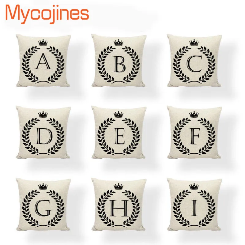 Cheap Letter Alphabet Cushion Covers Euro Throw Pillow Farmhouse 45X45Cm Linen Home Couch Seat Decor Christmas Capa De Almofada
Cheap Letter Alphabet Cushion Covers Euro Throw Pillow Farmhouse 45X45Cm Linen Home Couch Seat Decor Christmas Capa De Almofada