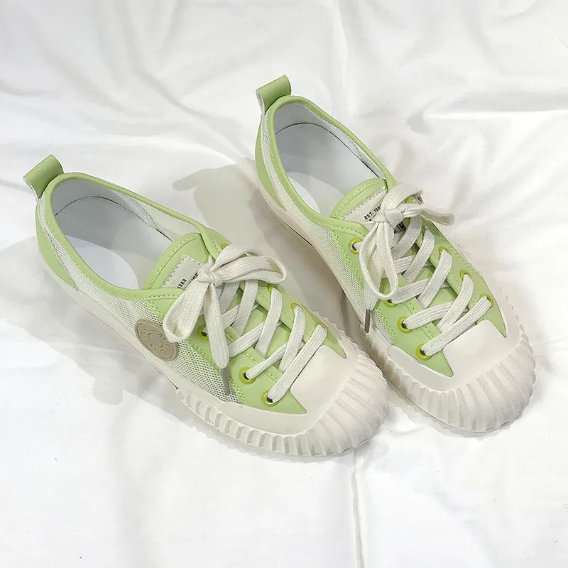 Cute biscuits four-color women's shoes women's vulcanized shoes sports shoes women's non-slip flat shoes breathable ladies shoes
Cute biscuits four-color women's shoes women's vulcanized shoes sports shoes women's non-slip flat shoes breathable ladies shoes