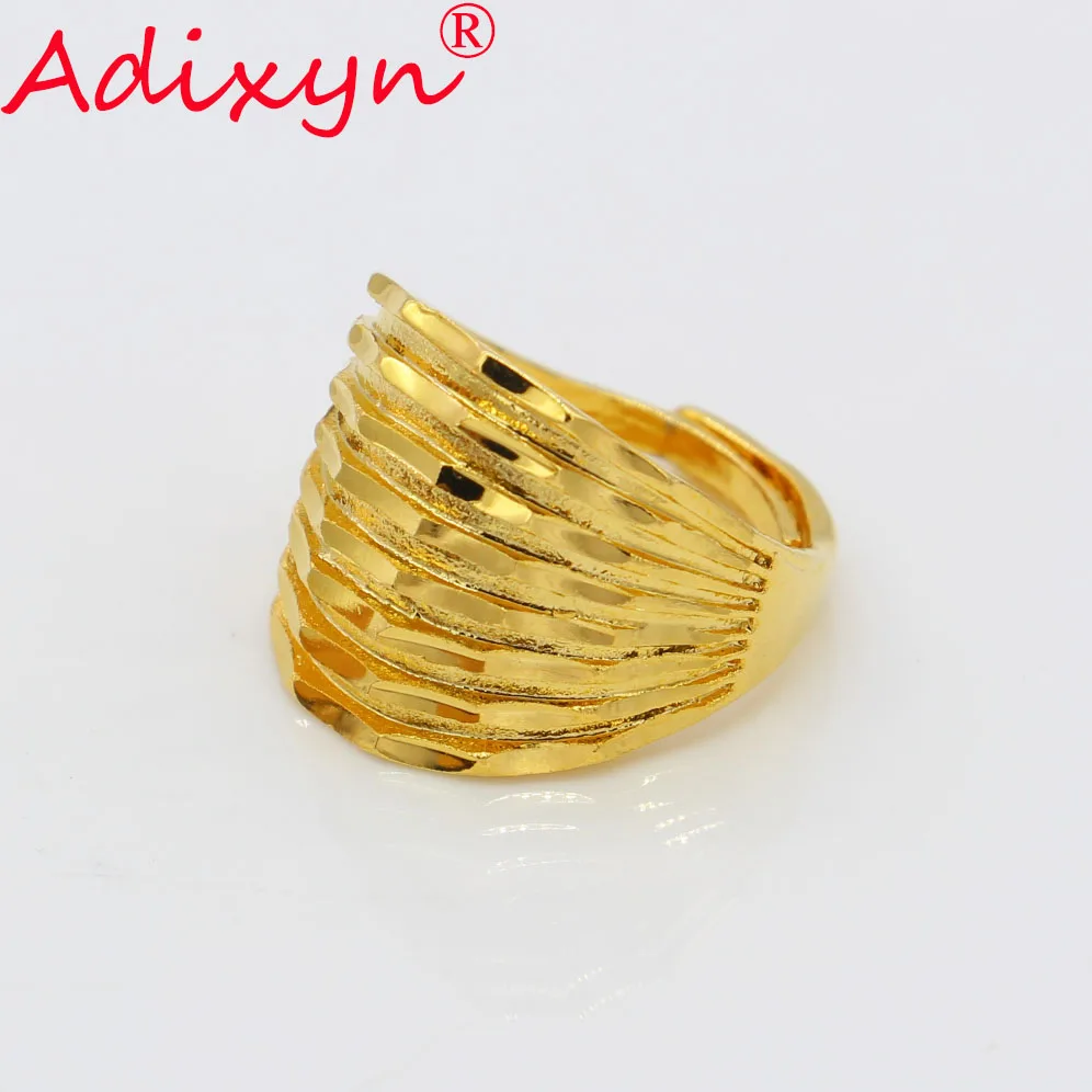 Adixyn Trendy Gold Color Free Size Ring for Women/Girls Middle East/Dubai/Ethiopian/African Wedding Party Jewelry Gifts 072403
Adixyn Trendy Gold Color Free Size Ring for Women/Girls Middle East/Dubai/Ethiopian/African Wedding Party Jewelry Gifts 072403