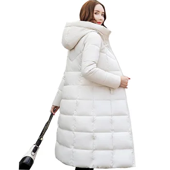 New 2018 Woman Winter Jacket Coat Down Cotton Parka Plus Size Warm Solid Hooded Coat Thicke Slim Padded Long Jackets womens tops
New 2018 Woman Winter Jacket Coat Down Cotton Parka Plus Size Warm Solid Hooded Coat Thicke Slim Padded Long Jackets womens tops