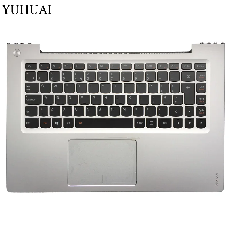 NEW UK laptop keyboard For Lenovo U430p U430 UK keyboard with case Palmrest Touchpad
NEW UK laptop keyboard For Lenovo U430p U430 UK keyboard with case Palmrest Touchpad