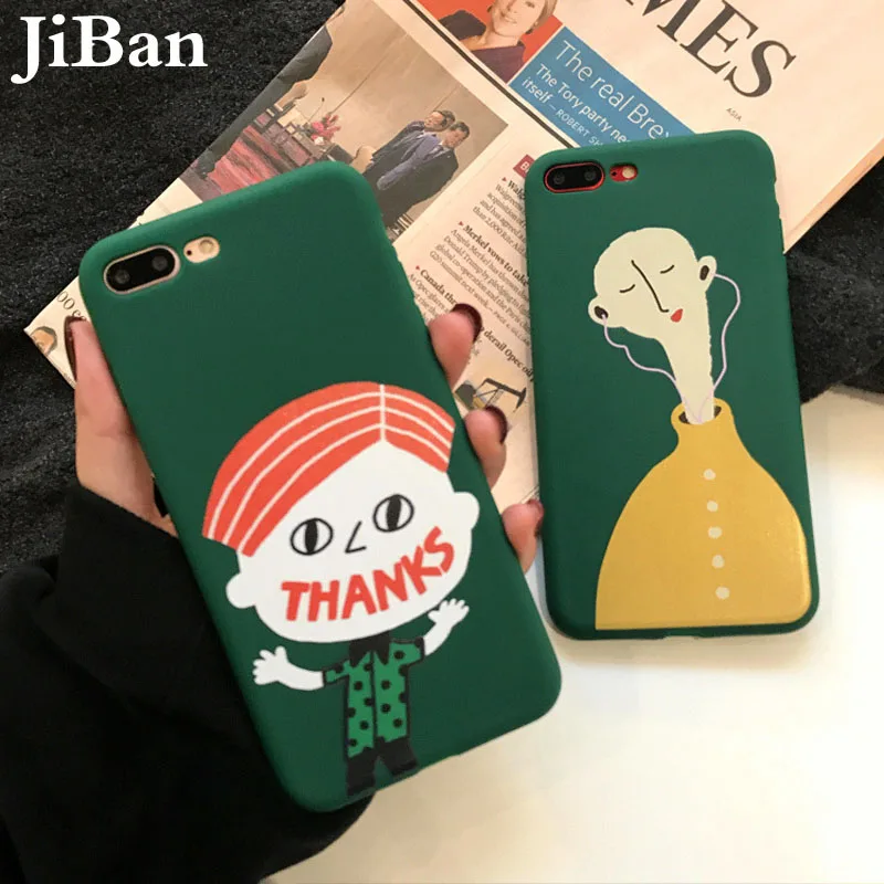 JiBan Ultra thin Soft TPU Phone Shell For iphone X 6 6S 7 8 Plus Funny Cute Lovely Cartoon Art Pattern Back Cover Couples Cases
JiBan Ultra thin Soft TPU Phone Shell For iphone X 6 6S 7 8 Plus Funny Cute Lovely Cartoon Art Pattern Back Cover Couples Cases