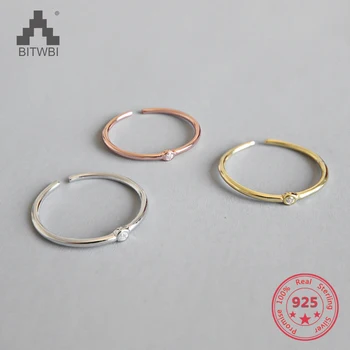 Beautiful Cute Simple Round Jewelry Zircon Ring for Women Wholesale 100% Real 925 Sterling Silver
Beautiful Cute Simple Round Jewelry Zircon Ring for Women Wholesale 100% Real 925 Sterling Silver