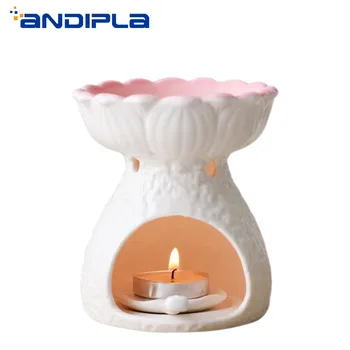 40ml Lotus Incense Burner Ceramic Candle Holders Oil Burner Bedroom Aroma Lamp Essential Oil Diffuser Fragrance Lamps Home Decor
40ml Lotus Incense Burner Ceramic Candle Holders Oil Burner Bedroom Aroma Lamp Essential Oil Diffuser Fragrance Lamps Home Decor