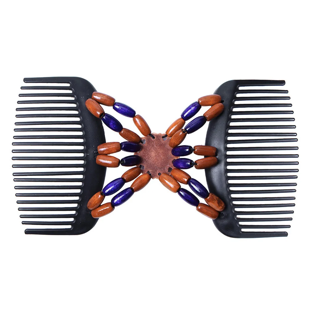 Double Beaded Hair Magic Comb Clip Beads Elastic Hairpin Bun Maker Pins Hair Styling CD88
Double Beaded Hair Magic Comb Clip Beads Elastic Hairpin Bun Maker Pins Hair Styling CD88