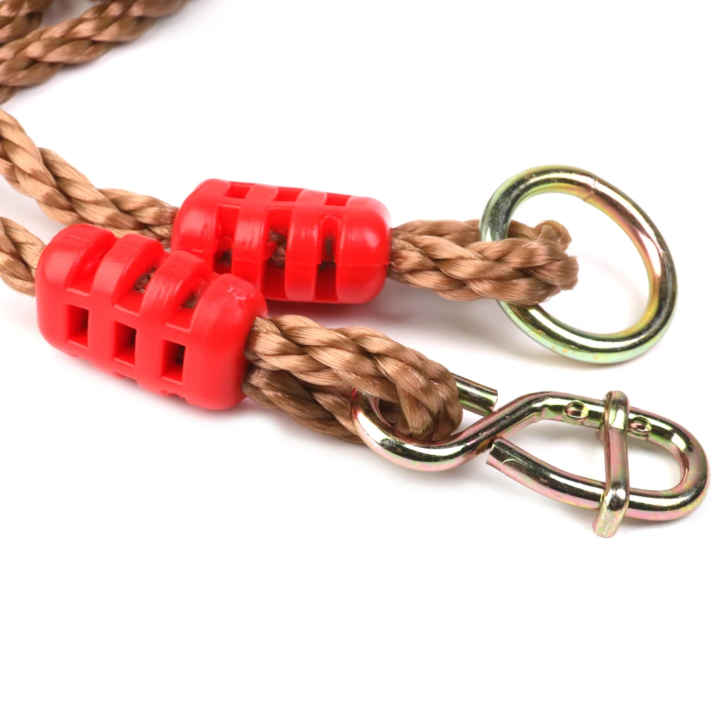 MagiDeal 1 Pair Adjustable Swing Rope for Tree Swing Beam Swing Outdoor Toy Accessory 1.8M