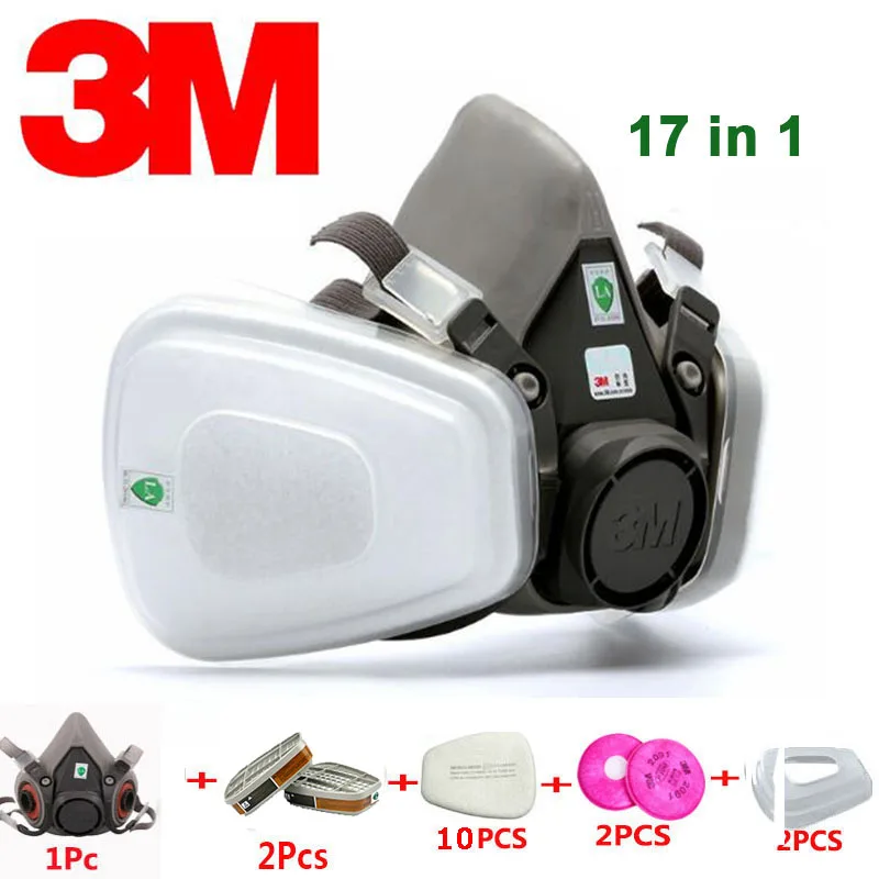 3M 6200 KN95 17 i 1 Gas Mask Suit (Spray Paint/Dust-Proof /Industrial Dust/Organic Vapor)
3M 6200 KN95 17 i 1 Gas Mask Suit (Spray Paint/Dust-Proof /Industrial Dust/Organic Vapor)