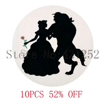 Beauty and the Beast Silhouette Glass Photo Cabochon Necklace keyring bookmark cufflink earring
Beauty and the Beast Silhouette Glass Photo Cabochon Necklace keyring bookmark cufflink earring