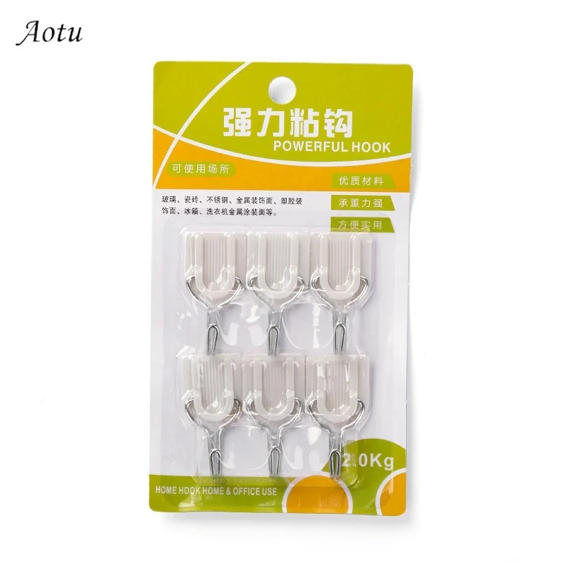 6Pcs Self Bathroom Kitchen Hooks for Hanging Adhesive Hooks Stick on Wall Hanging Door Clothes Towel Handbag Holder Wall Hanger
6Pcs Self Bathroom Kitchen Hooks for Hanging Adhesive Hooks Stick on Wall Hanging Door Clothes Towel Handbag Holder Wall Hanger