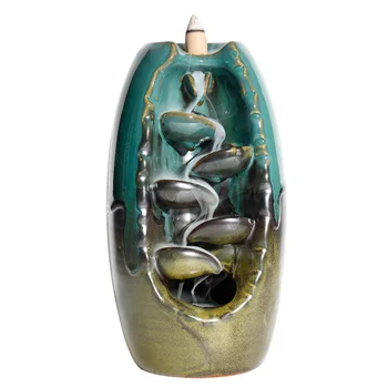 Waterfall Backflow Incense Ceramic Censer Incense Holder for Indoor Home Decor LBShipping
Waterfall Backflow Incense Ceramic Censer Incense Holder for Indoor Home Decor LBShipping