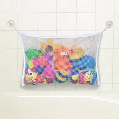 Cute Baby Bath Time Toy Tidy Storage Suction Cup Bag Mesh Bathroom Organiser Net
Cute Baby Bath Time Toy Tidy Storage Suction Cup Bag Mesh Bathroom Organiser Net