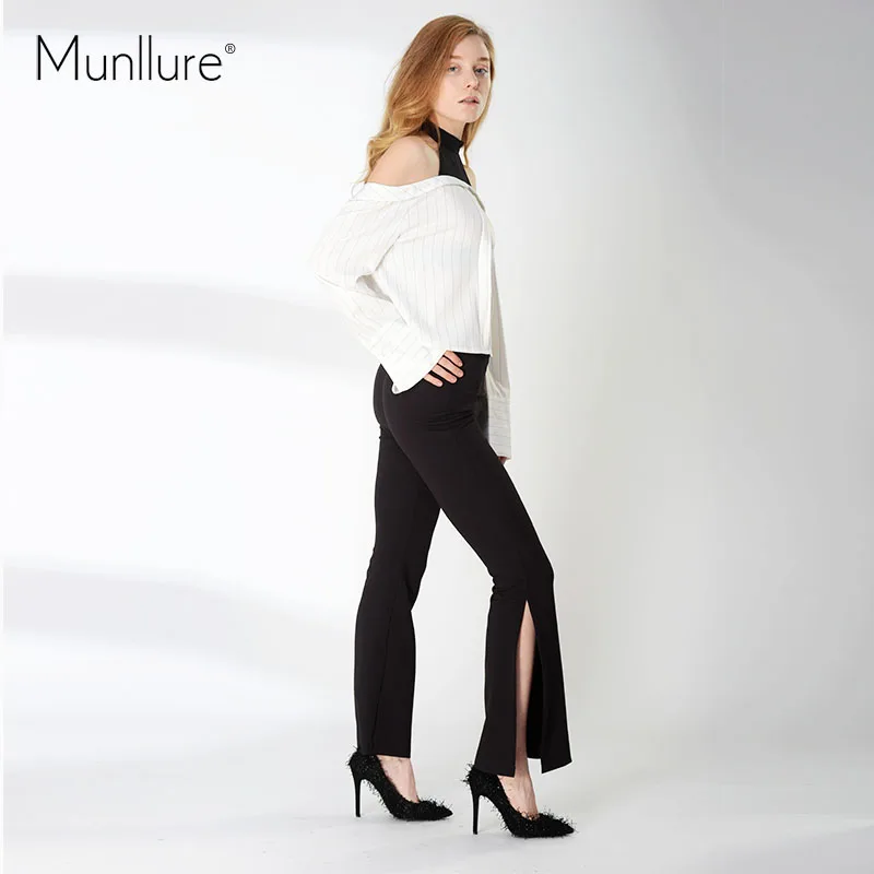 Munllure New Women Pants Solid Office Trousers for Women Black Women's Trousers Loose Wide Leg Cargo Women Pants
Munllure New Women Pants Solid Office Trousers for Women Black Women's Trousers Loose Wide Leg Cargo Women Pants