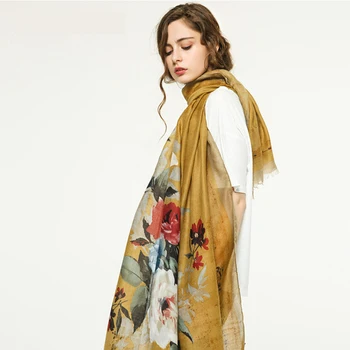 Women Cotton Floral Printed Elegant Scarf Long Scarf Pashmina Autumn Warm Scarves Wrap Shawl Female Charming Bufanda Mujer Hijab
Women Cotton Floral Printed Elegant Scarf Long Scarf Pashmina Autumn Warm Scarves Wrap Shawl Female Charming Bufanda Mujer Hijab
