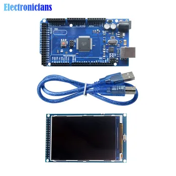 3.5 inch 3.5'' TFT LCD Screen Module 3.3V/5V ILI9486/ILI9488 Ultra HD 320X480 for arduino MEGA2560 MEGA 2560 R3 Board USB Cable
3.5 inch 3.5'' TFT LCD Screen Module 3.3V/5V ILI9486/ILI9488 Ultra HD 320X480 for arduino MEGA2560 MEGA 2560 R3 Board USB Cable