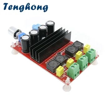 Tenghong TDA3116D2 High Power Digital Amplifier Board 100Wx2 Two Channel Speaker Audio Amplifier Boards DC12-24V Amplification
Tenghong TDA3116D2 High Power Digital Amplifier Board 100Wx2 Two Channel Speaker Audio Amplifier Boards DC12-24V Amplification