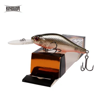 Kingdom Fishing Lures Floating Minnow 7cm 8.6g 3D Eyes Crankbait Wobblers Artificial Plastic Hard Baits Fishing Tackle 5271
Kingdom Fishing Lures Floating Minnow 7cm 8.6g 3D Eyes Crankbait Wobblers Artificial Plastic Hard Baits Fishing Tackle 5271