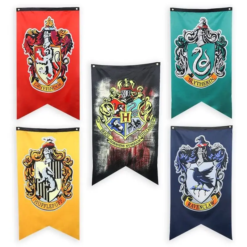 5pcs Pack 70x125cm Harry Flag Banners Wizard School Birthday Student Party Decoration
5pcs Pack 70x125cm Harry Flag Banners Wizard School Birthday Student Party Decoration