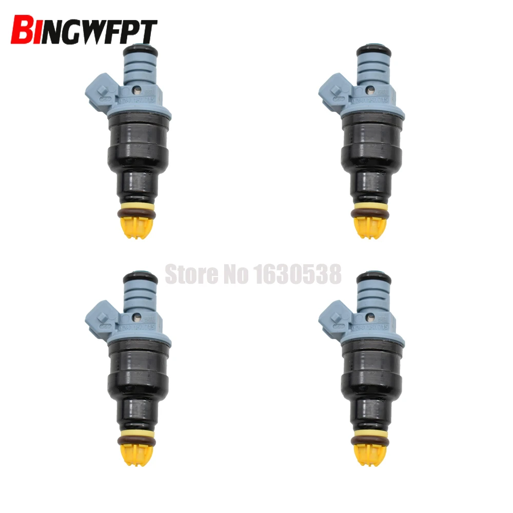 4pc/lot fuel injector 0280150715 1734776 for BMW 325I 1987~1991 325IS 1989~1990 325IX 1988~1991 525I 1989~1990 2.5L L6
4pc/lot fuel injector 0280150715 1734776 for BMW 325I 1987~1991 325IS 1989~1990 325IX 1988~1991 525I 1989~1990 2.5L L6
