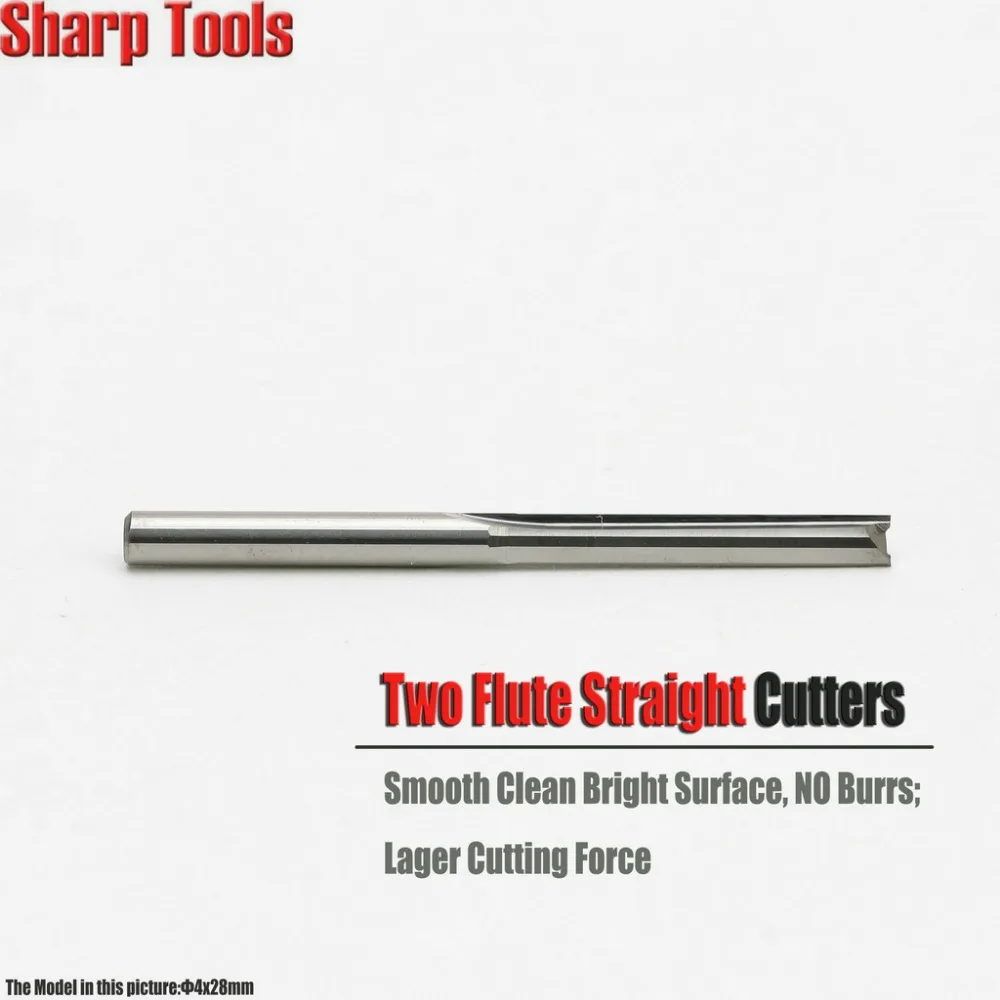 4x28mm 2 Flutes Straight Cutter Router Bits CNC Wood End Mills Solid Carbide Tungsten MDF Slotting Engraving Woodworking Tools
4x28mm 2 Flutes Straight Cutter Router Bits CNC Wood End Mills Solid Carbide Tungsten MDF Slotting Engraving Woodworking Tools