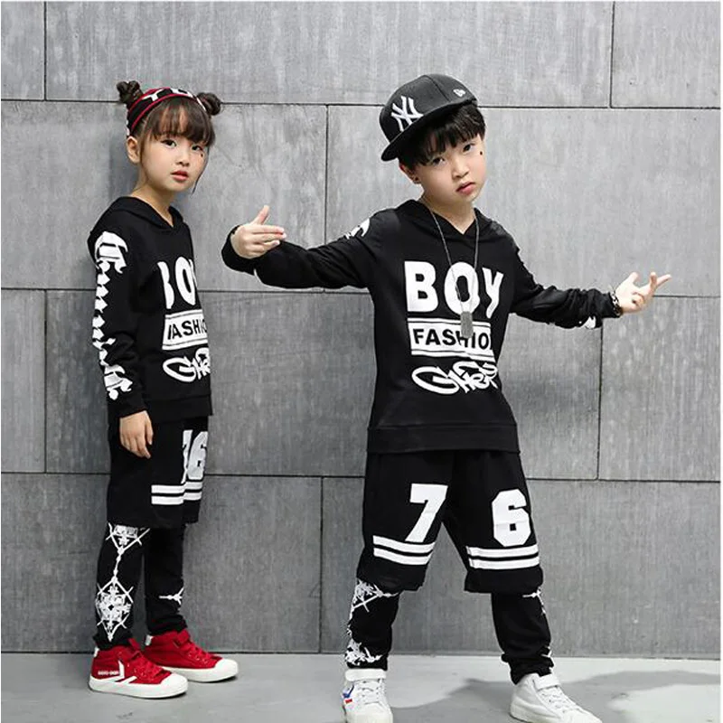 Girls Black Loose Jazz Modern Dancing Costumes Clothing Kids Children's Hip Hop Dance wear Costumes Hoodie Coat Pants Outfits
Girls Black Loose Jazz Modern Dancing Costumes Clothing Kids Children's Hip Hop Dance wear Costumes Hoodie Coat Pants Outfits