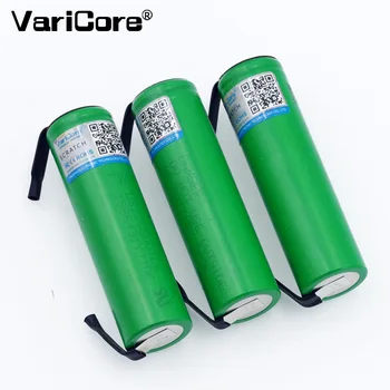 6PCS VariCore VTC6 3.7V 3000mAh rechargeable Li-ion battery 18650 for Sony US18650VTC6 30A continuous discharge+DIY nickel piece
6PCS VariCore VTC6 3.7V 3000mAh rechargeable Li-ion battery 18650 for Sony US18650VTC6 30A continuous discharge+DIY nickel piece