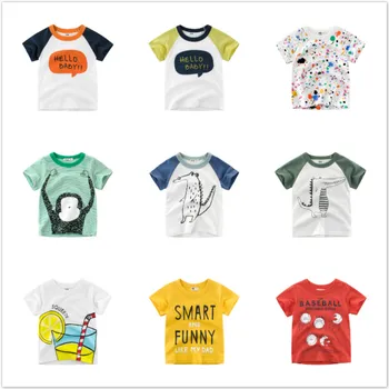 Kids Casual Fashion Summer Toddler Baby Boys Cotton Style Short Sleeve T Shirt Girl O-Neck Pullover Cartoon Print T-Shirts 1-10Y
Kids Casual Fashion Summer Toddler Baby Boys Cotton Style Short Sleeve T Shirt Girl O-Neck Pullover Cartoon Print T-Shirts 1-10Y