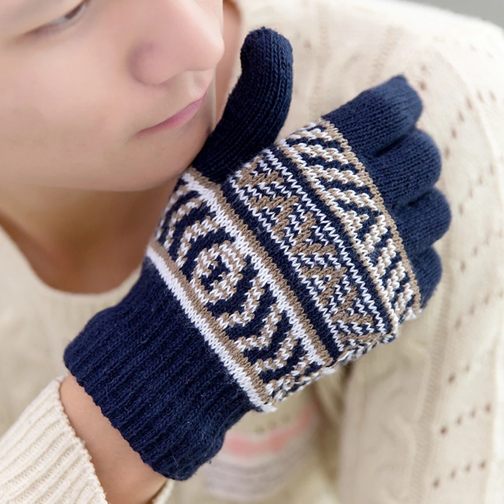 New Gloves Knitted Wool Outdoor Running Gloves Winter Men Thicken Warm Touch Screen Knitted Gloves Stretch Mittens Riding Gloves
New Gloves Knitted Wool Outdoor Running Gloves Winter Men Thicken Warm Touch Screen Knitted Gloves Stretch Mittens Riding Gloves