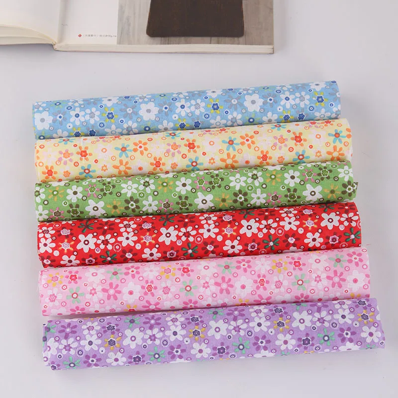 6Pcs 100% Cotton Printed Fabric 25cmx25cm Floral Cloth Patchwork for Needlework DIY Handmade Material
6Pcs 100% Cotton Printed Fabric 25cmx25cm Floral Cloth Patchwork for Needlework DIY Handmade Material