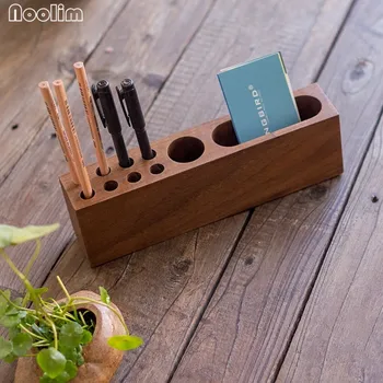 NOOLIM Wooden Black Walnut Card Holder Cell Phone Business Card Storage Box Desktop Pen holder Office Tabletop Storage box
NOOLIM Wooden Black Walnut Card Holder Cell Phone Business Card Storage Box Desktop Pen holder Office Tabletop Storage box