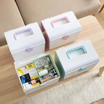 Medicine Box First Aid Kit Storage Box Plastic Container Emergency Kit Portable Multi-layer Large Capacity Storage Organizer
Medicine Box First Aid Kit Storage Box Plastic Container Emergency Kit Portable Multi-layer Large Capacity Storage Organizer