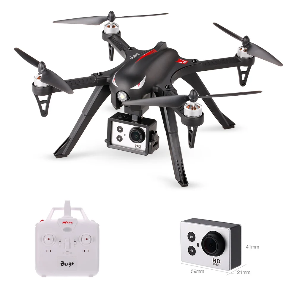 

Professional Camera Drone MJX Bugs 3 B3 2.4G Brushless Motor Independent ESC Drone with C4000 1080P Camera Quadcopter