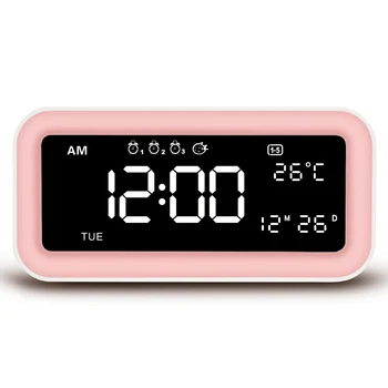 TFBC Dual USB Charging Smart Digital Alarm Clock With Dimmable Led Light Music Snooze Function Radio Alarm Clock
TFBC Dual USB Charging Smart Digital Alarm Clock With Dimmable Led Light Music Snooze Function Radio Alarm Clock