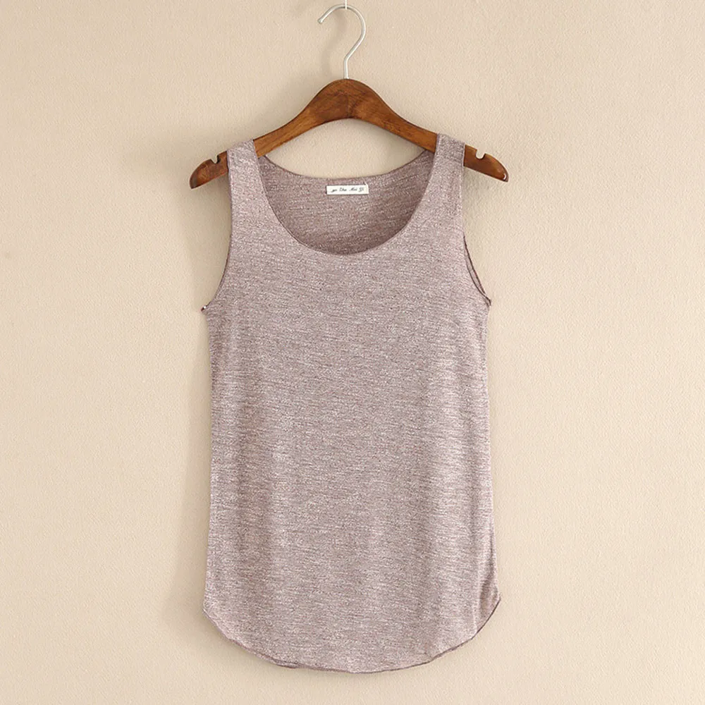 Women Solid Round neck Summer Harajuku Tank Free size sleeveless Loose Singlets Vest Tops De Verano Para Mujeres0.92
Women Solid Round neck Summer Harajuku Tank Free size sleeveless Loose Singlets Vest Tops De Verano Para Mujeres0.92