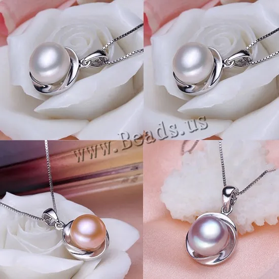 Elegant 925 sterling silver pendant necklace fashion natural freshwater pearl jewelry for women white/pink/purple
Elegant 925 sterling silver pendant necklace fashion natural freshwater pearl jewelry for women white/pink/purple
