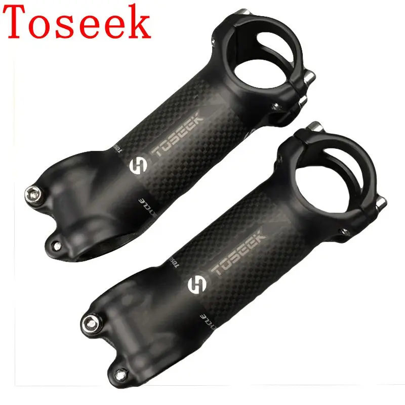 TOSEEK Bike Stem Carbon MTB Road Bicycle Stem 31.8mm Angle 6 / 17 Length 60/70/80/90/100/110/120mm bicycle parts
TOSEEK Bike Stem Carbon MTB Road Bicycle Stem 31.8mm Angle 6 / 17 Length 60/70/80/90/100/110/120mm bicycle parts