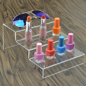 1pc 3-step Stair Clear Acrylic Removable Rack Jewelry Cosmetic Makeups Craft Figure Display Shelf Nail Art Polish Stand Showcase
1pc 3-step Stair Clear Acrylic Removable Rack Jewelry Cosmetic Makeups Craft Figure Display Shelf Nail Art Polish Stand Showcase
