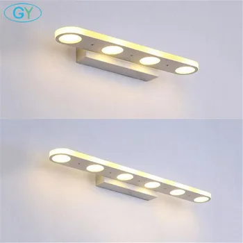 Novelty lighting White Housing LED front mirror light Metal bathroom cabinet dressing table kitchen lamps 4 or 6 vanity lights
Novelty lighting White Housing LED front mirror light Metal bathroom cabinet dressing table kitchen lamps 4 or 6 vanity lights