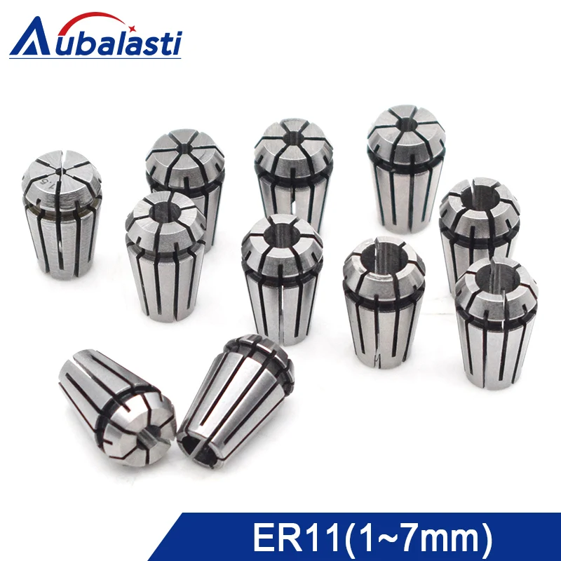 ER11 7Pcs 13Pcs 1-7mm Collet Chuck Tool Bits Spring Collet Chucks Tool Holder For CNC Engraving Machine & Milling Lathe
ER11 7Pcs 13Pcs 1-7mm Collet Chuck Tool Bits Spring Collet Chucks Tool Holder For CNC Engraving Machine & Milling Lathe